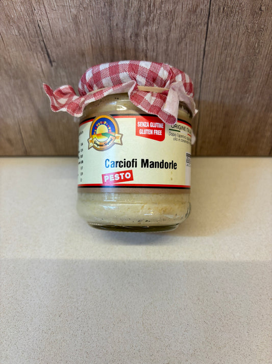 PESTO CARCIOFI  MANDORLE 180GR