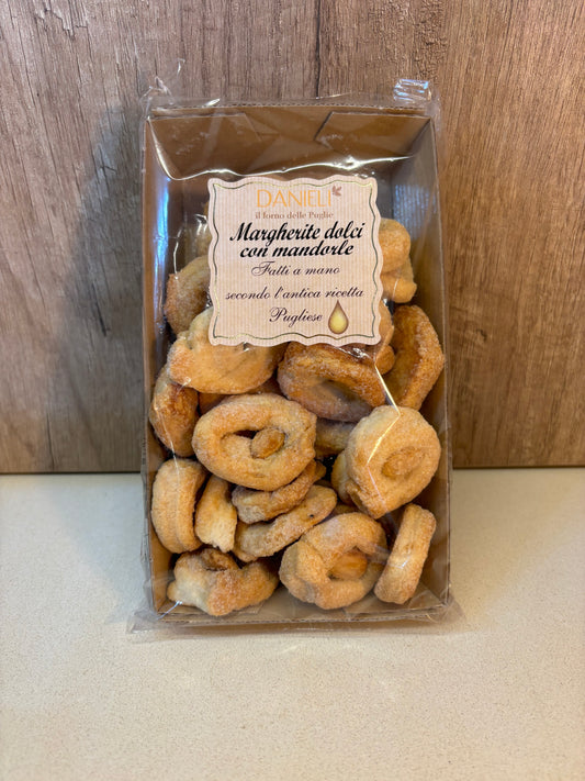 TARALLI DOLCI margherite con mandorle 250GR