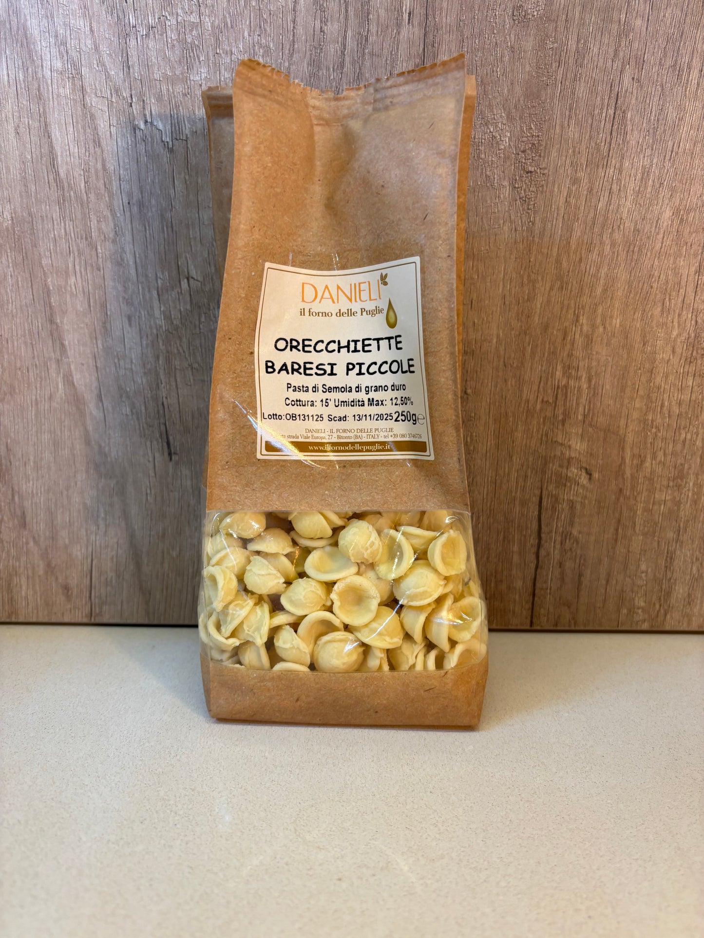 Small ORECCHIETTE from Bari 250GR