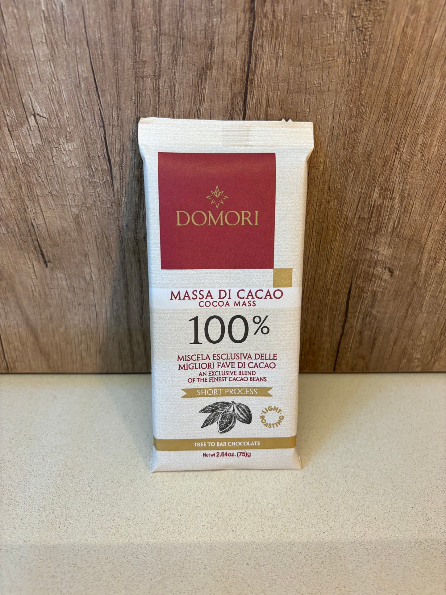 CHOCOLATE BAR 100% COCOA MASS