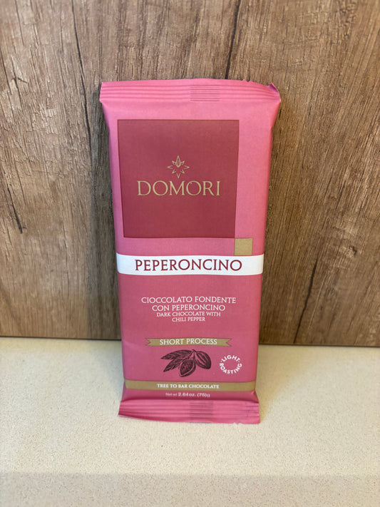 CIOCCOLATA  BARRETTA  FONDENTE CON PEPERONCINO