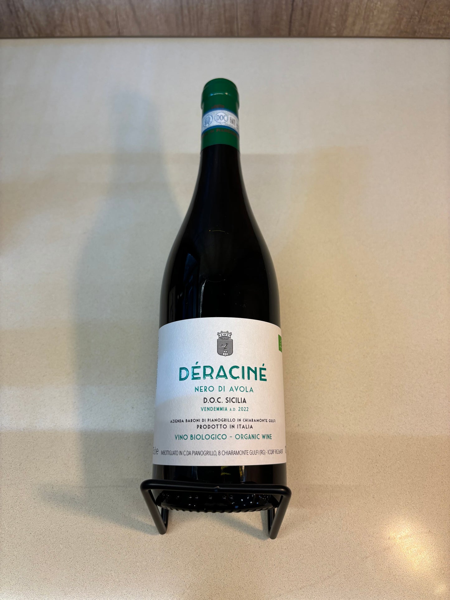 NERO D'AVOLA DERACINE BIO 2022