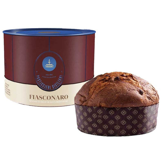 PANETTONE CLASSICO AL "MALVASIA DELLE LIPARI PASSITO D.O.C." 1KG