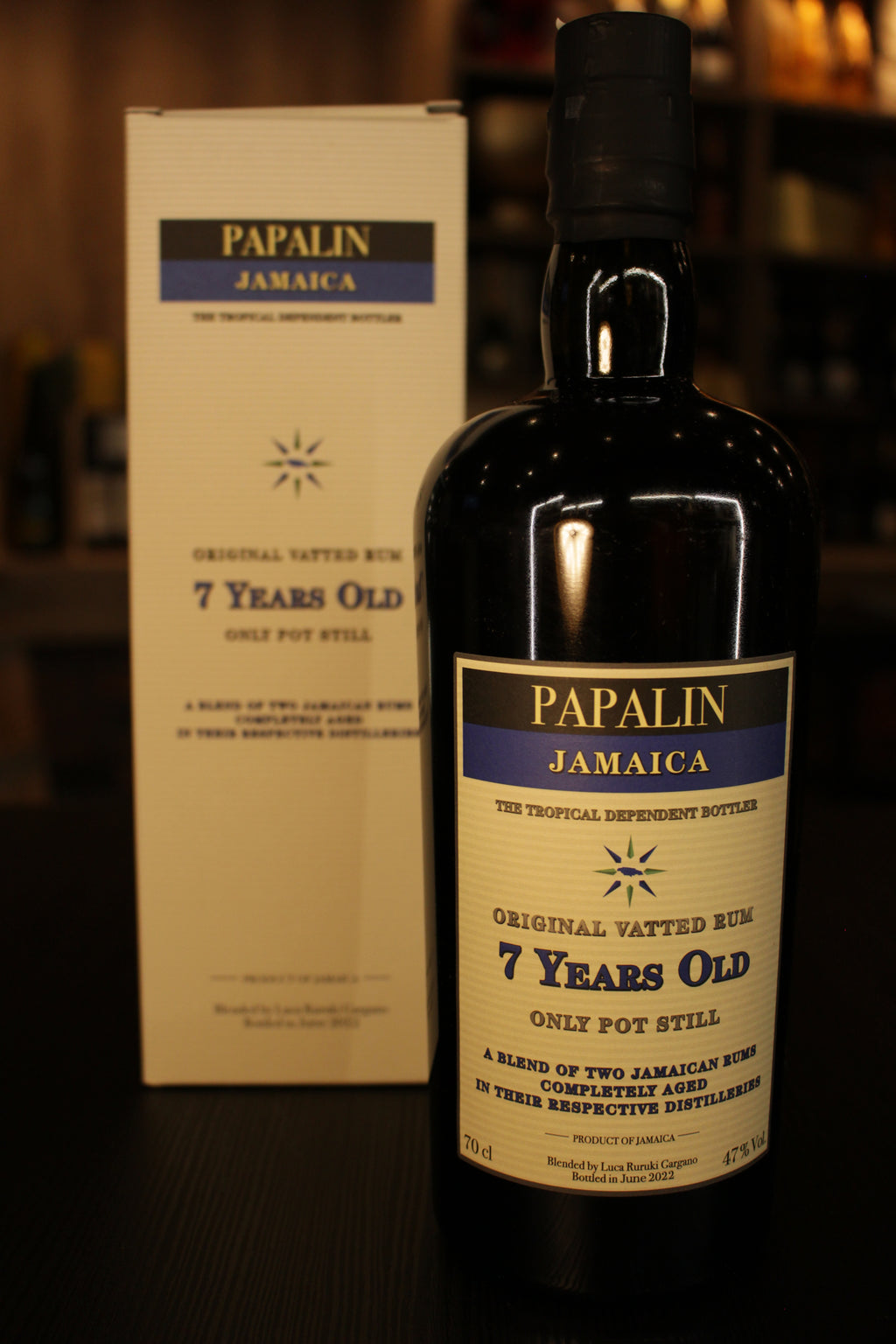 RUM JAMAICA PAPALIN.