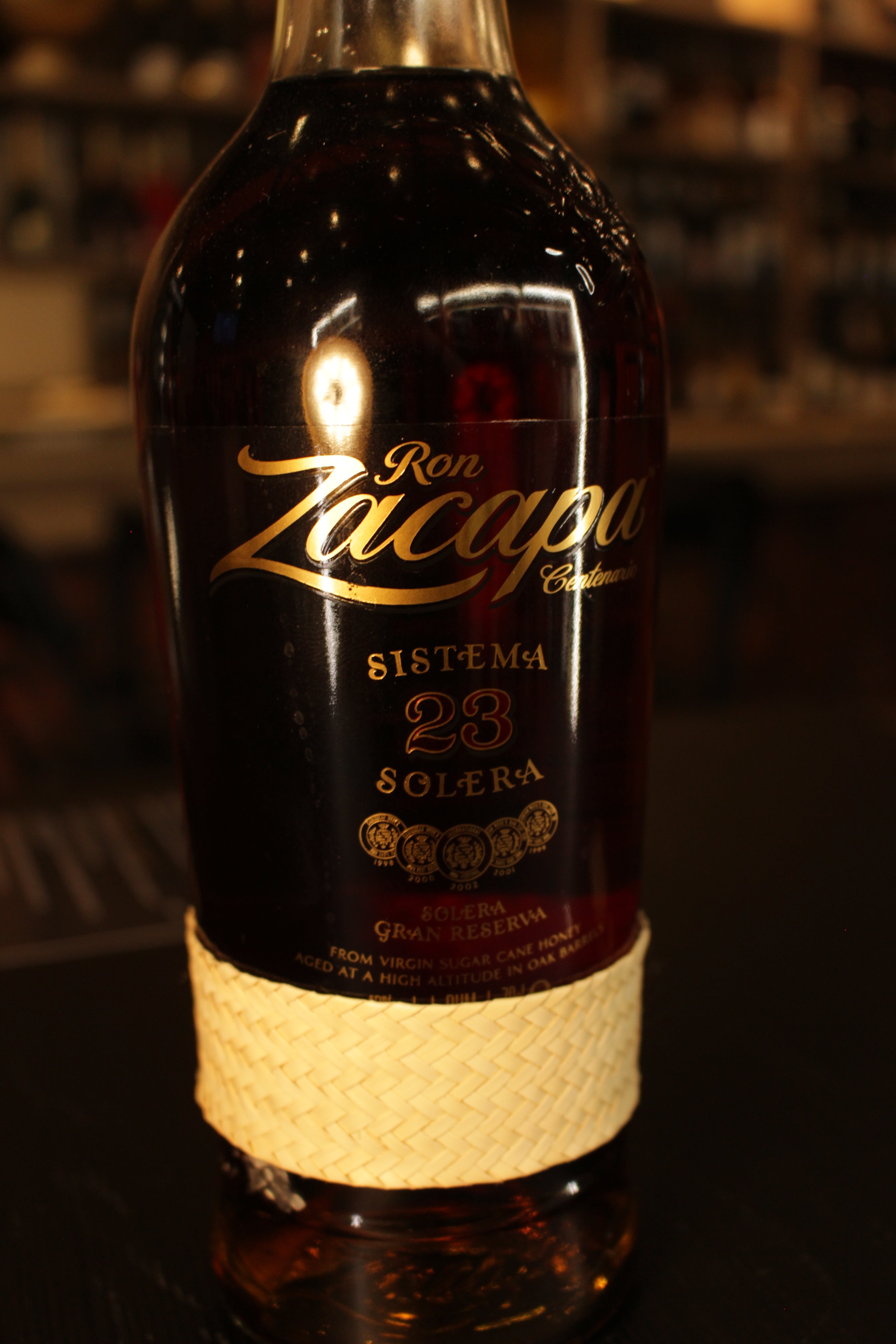 ZACAPA RON.