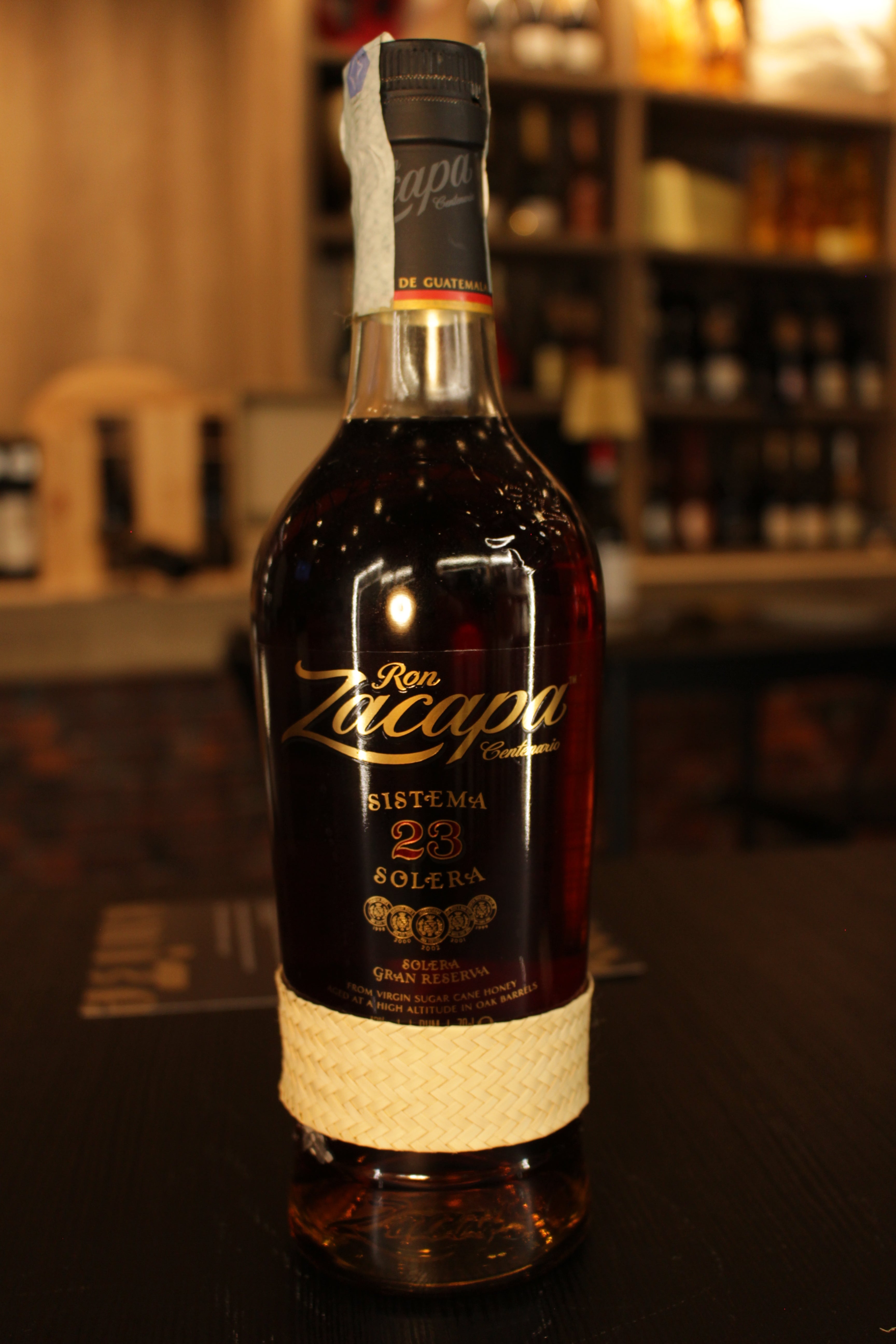 ZACAPA RON.